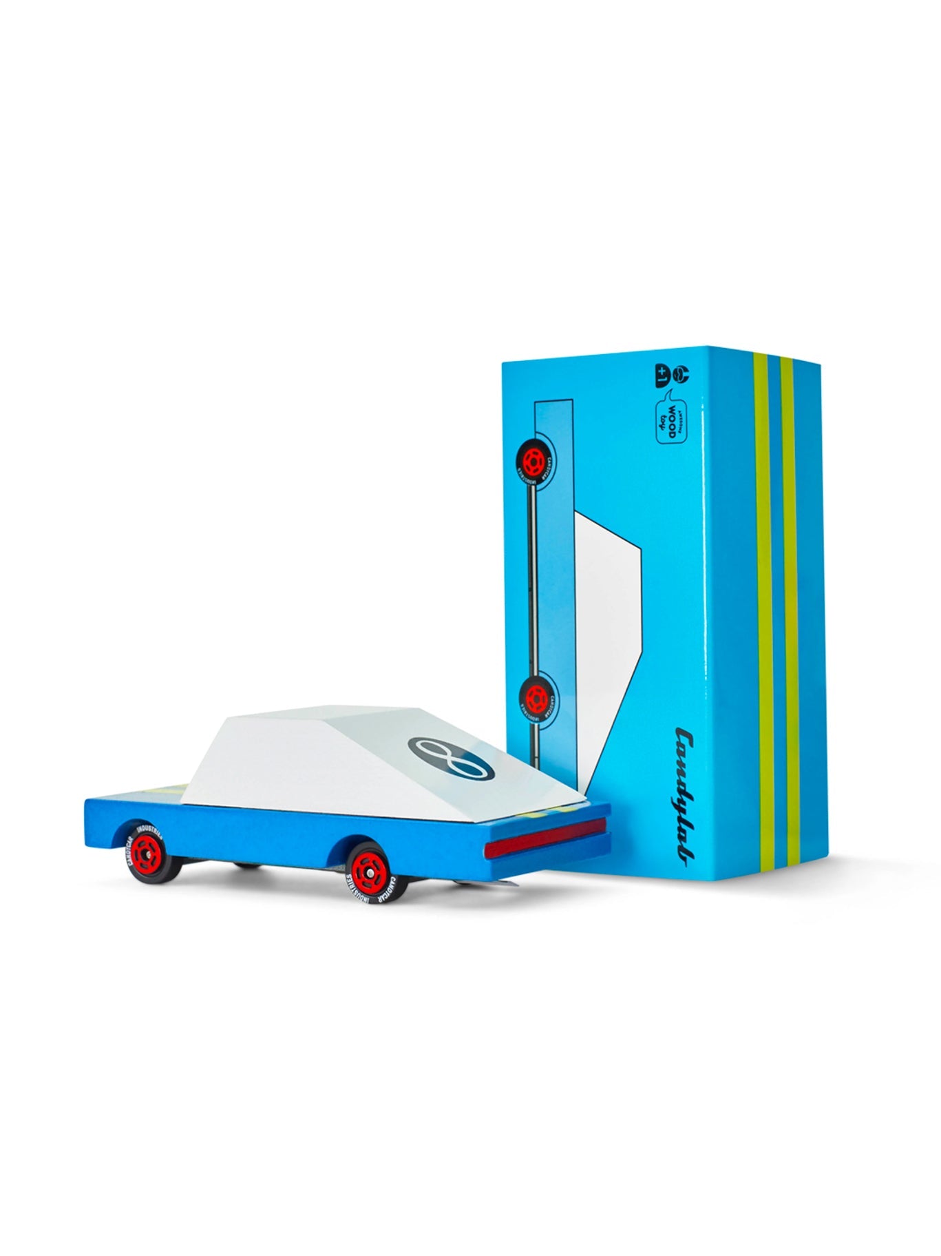 Candylab Toys Blue Racer