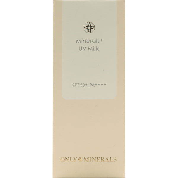 Only Minerals Mineral+ UV Milk SPF50+ PA++++ 28ml - Mineral Sun Protector From Japan