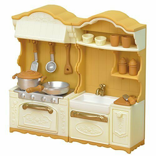 Epoch Sylvanian Families Furniture Kitchen Stove Sink Set Mosquito