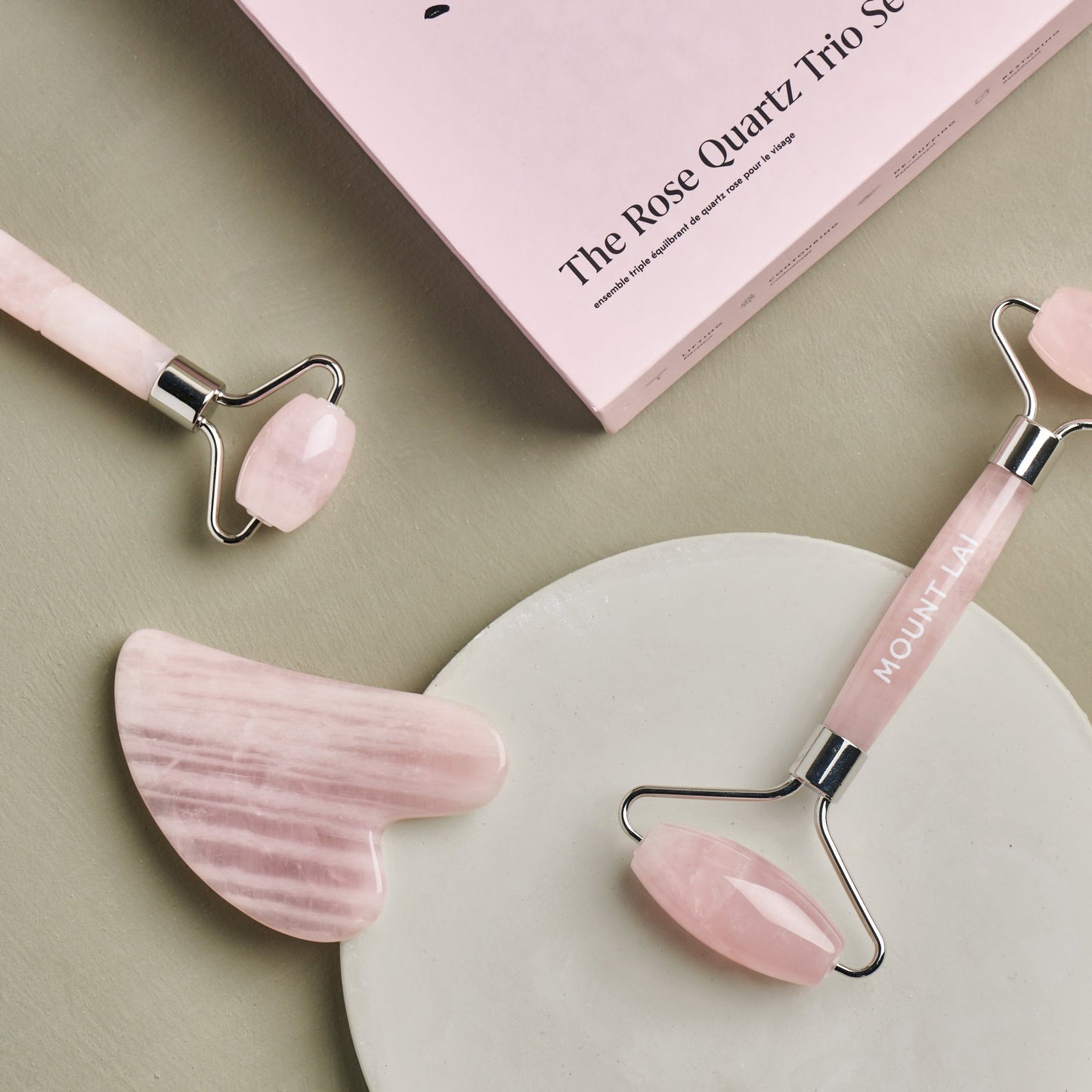 Mount Lai - The Rose Quartz Trio Set