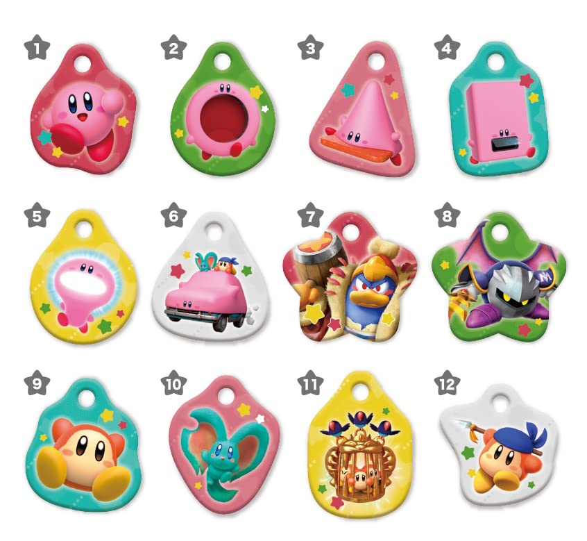 Kirby&S Dream Land Discovery Metal Charm Box Of 24