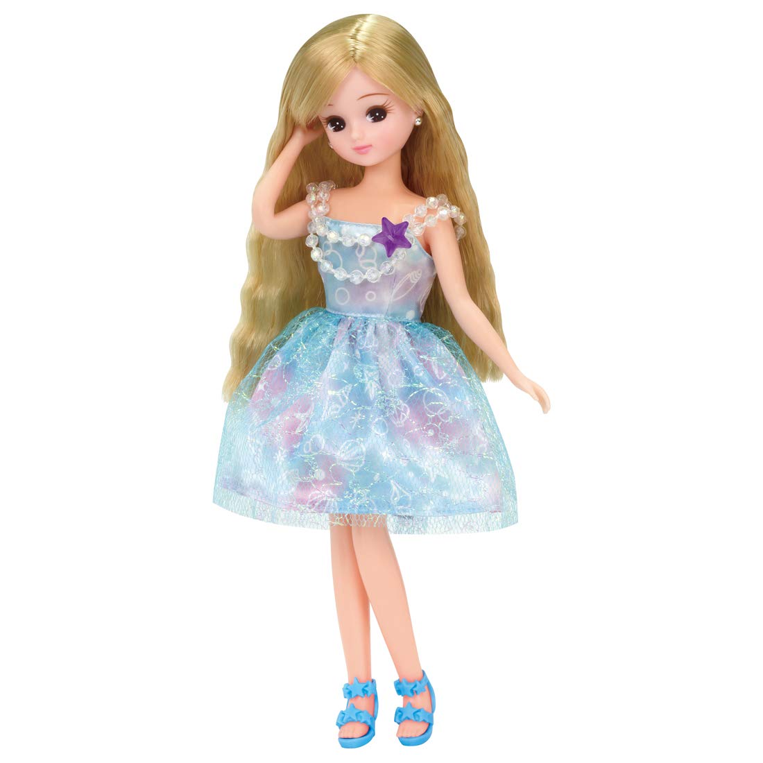 TAKARA TOMY Licca Doll Aqua Mermaid Dress