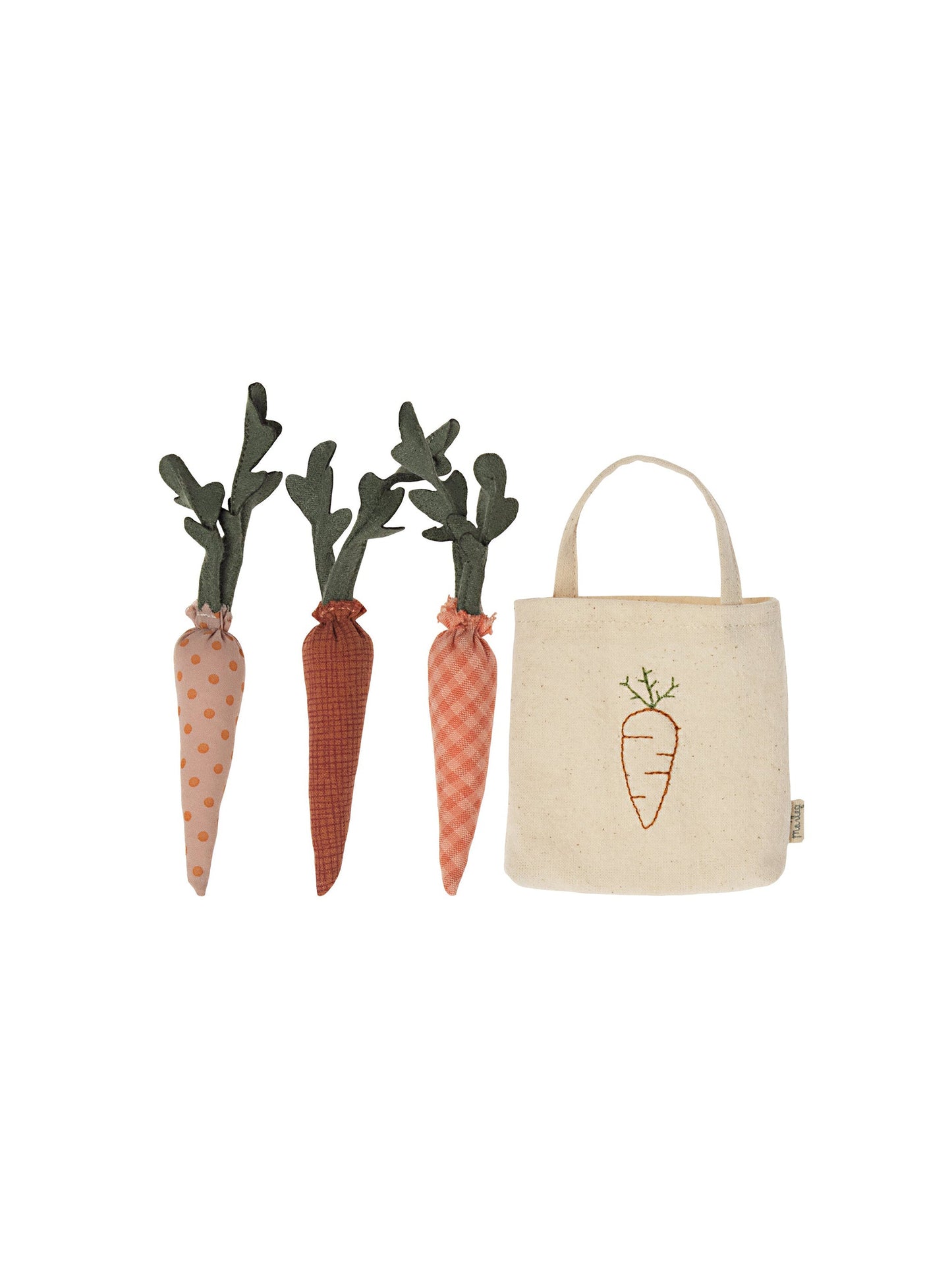Maileg Carrots in Shopping Bag