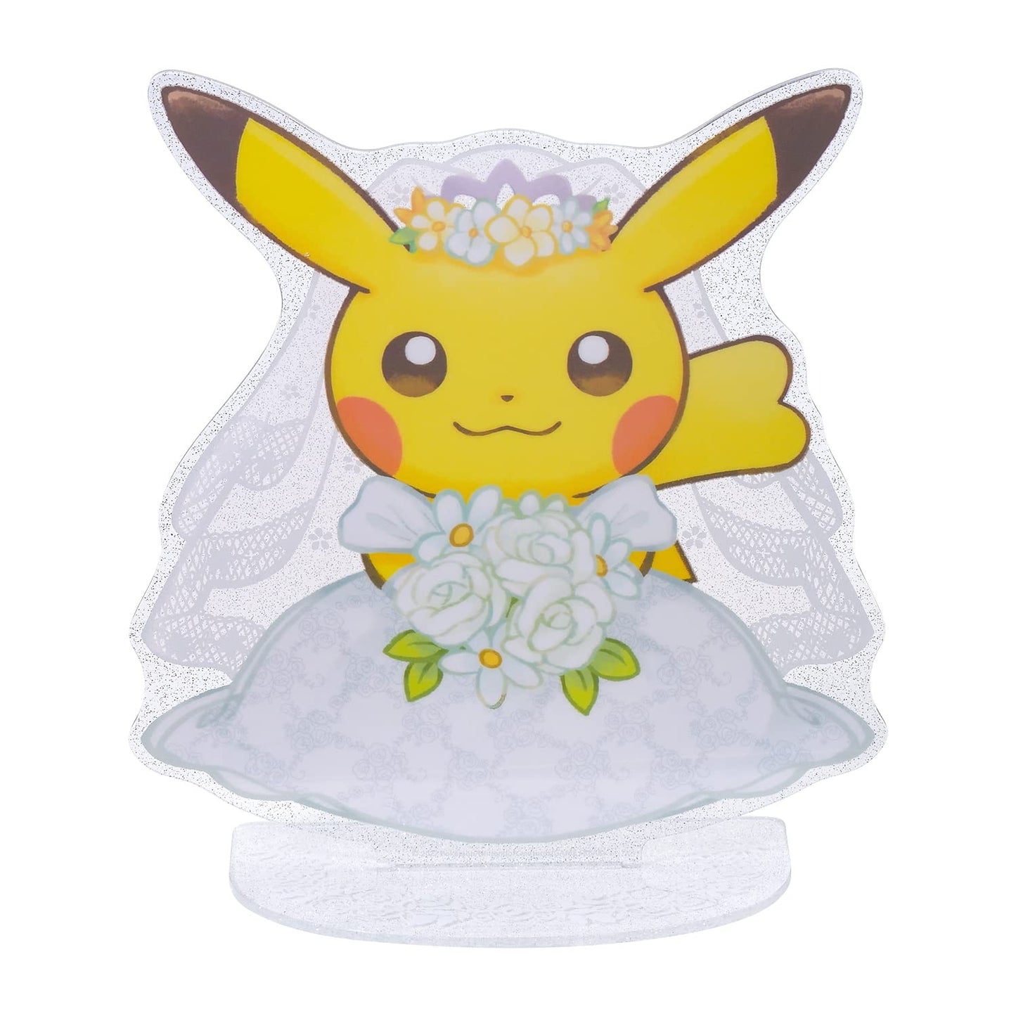 POKEMON CENTER ORIGINAL Pokemon Garden Wedding Pikachu Stand F