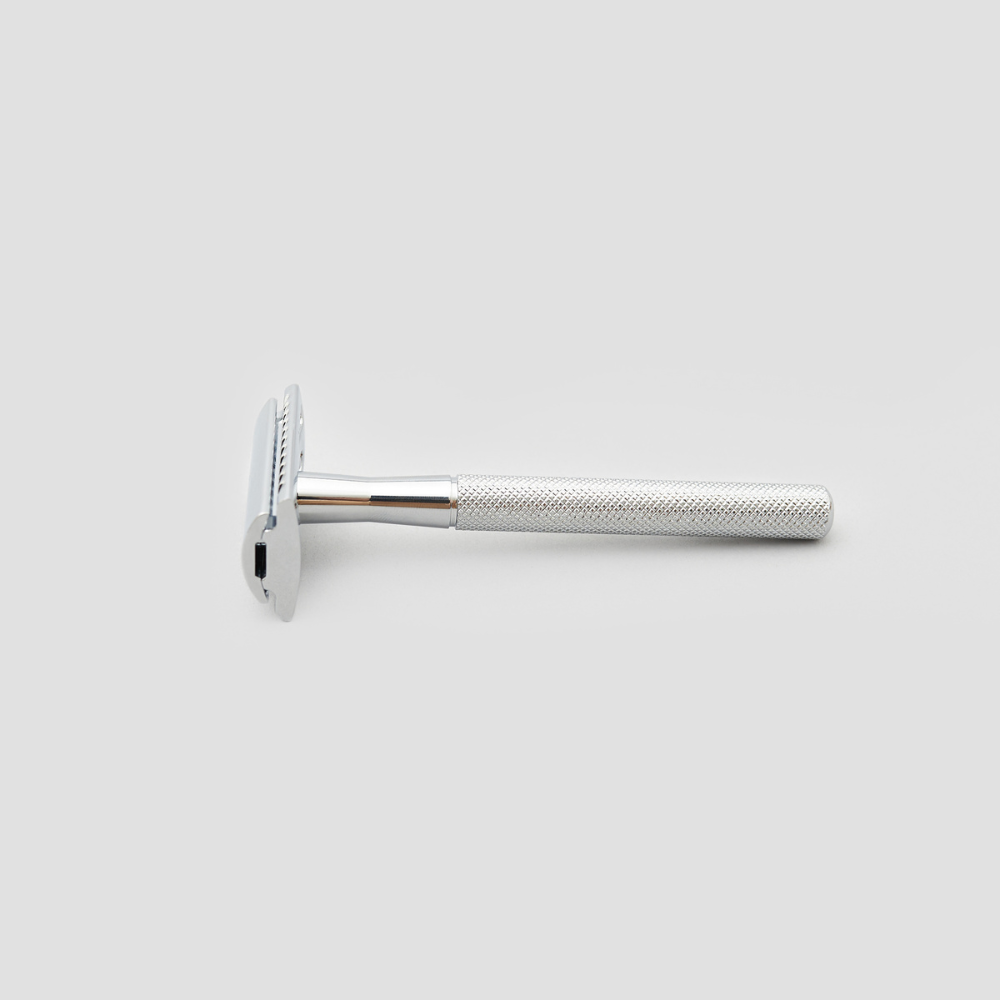 Reusable Safety Razor - Silver