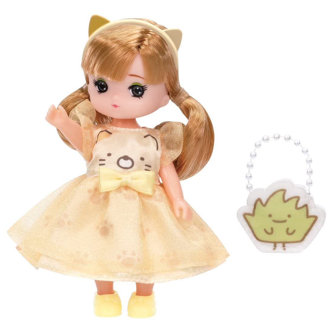 Takara Tomy Licca-Chan Doll Ld-28 Cat Daisuki Miki-Chan Changeable Doll Play House Sumikko Gurashi Toy Age 3 And Up Passed Toy Safety Standards St Mark Certified Licca Takara Tomy