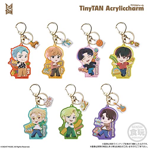 BANDAI CANDY Tinytan Acrylic Charm 8Pcs Box Candy Toy