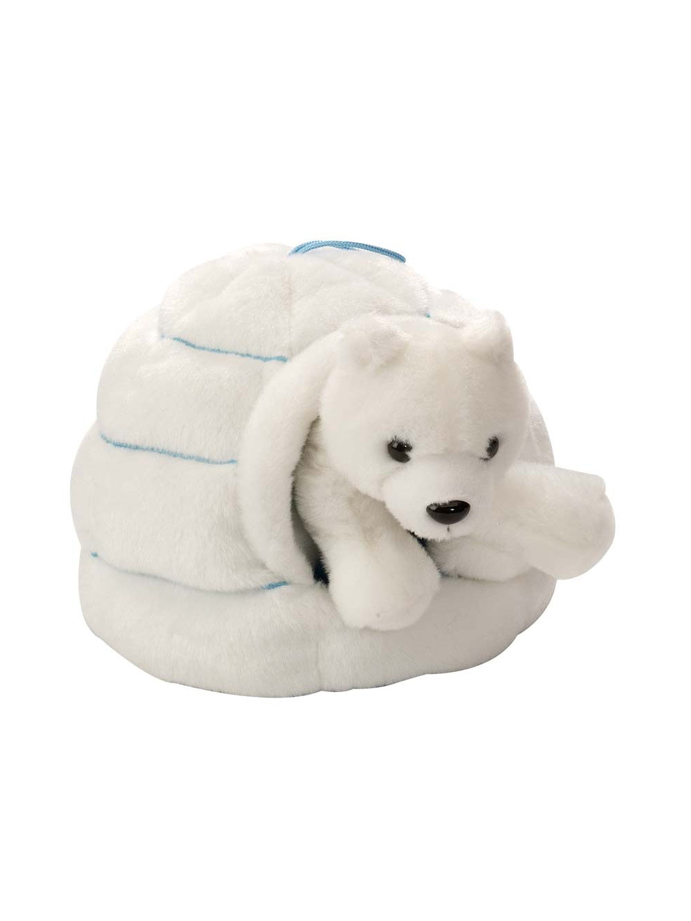 Wild Republic Polar Bear in an Igloo