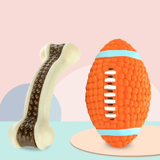 Pet Toy Bite Resistant Nylon Cowhide Dog Teething Stick Gift For Pets