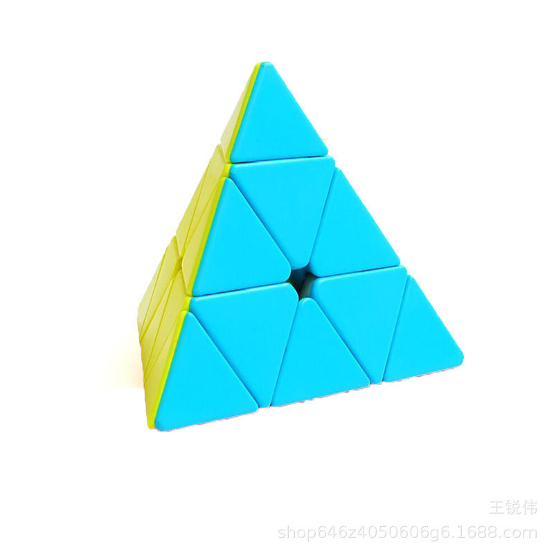 Pyramid Rubik's Cube Various Colors Exercise Intelligence Development
