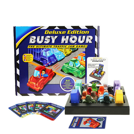 Rush Hour Traffic Jam Logic Toy Logic Clearance Unlock Game Puzzle Desktop Game
