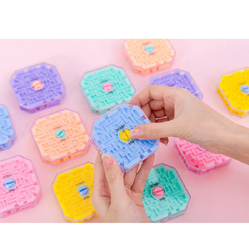 Transparent 3D Ball Walking Three Dimensional Maze Pinball Adult Stress Relief Intelligence Toy