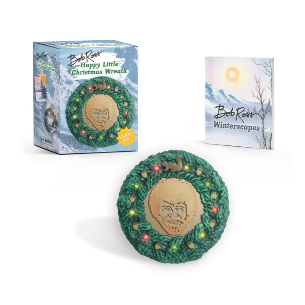 Bob Ross: Happy Little Christmas Wreath
