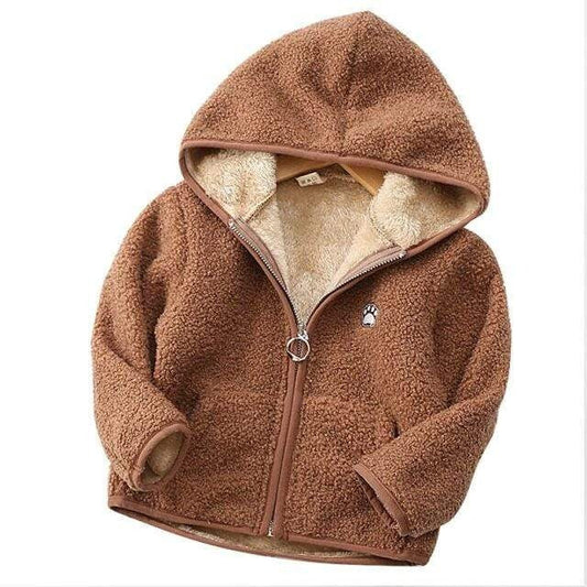 Boy's Clothing A / 3 years / China Winter Jacket Hooded Coral Fleec