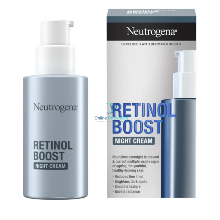 Neutrogena Retinol Boost Night Cream - 50ml