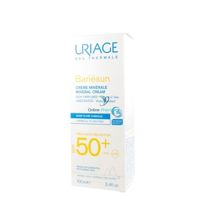 Uriage Bariesun Mineral Cream SPF50+ Allergic Skin 100ml