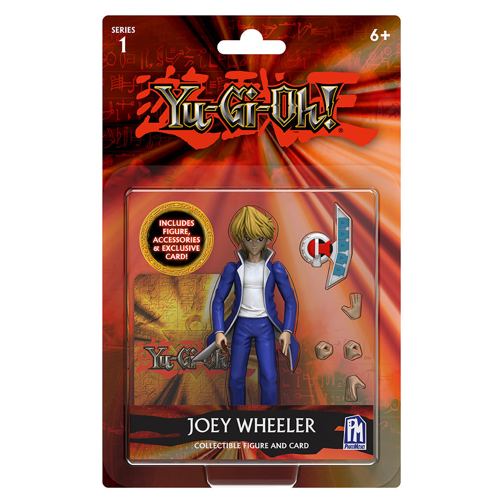 Yu-Gi-Oh!® - Joey Wheeler Action Figure (5" Figure w/ Accessories & Special-Edition Card, Series 1)
