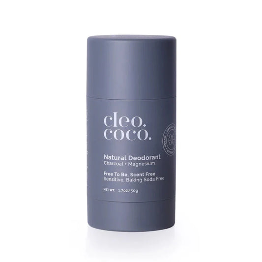 CHARCOAL + MAGNESIUM DEODORANT Free to Be Scent Free