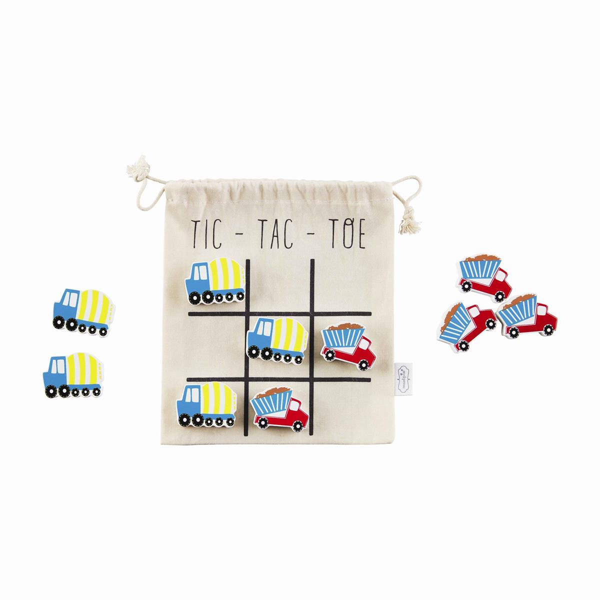 Wood Tic Tac Toe Set • Truck