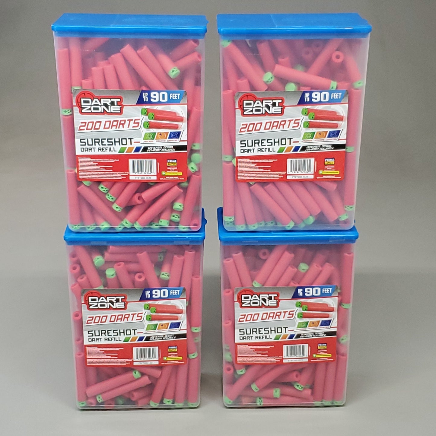 PRIME TIME DART ZONE SureShot Dart Refill 800 Darts PTXT280-1021 (New)