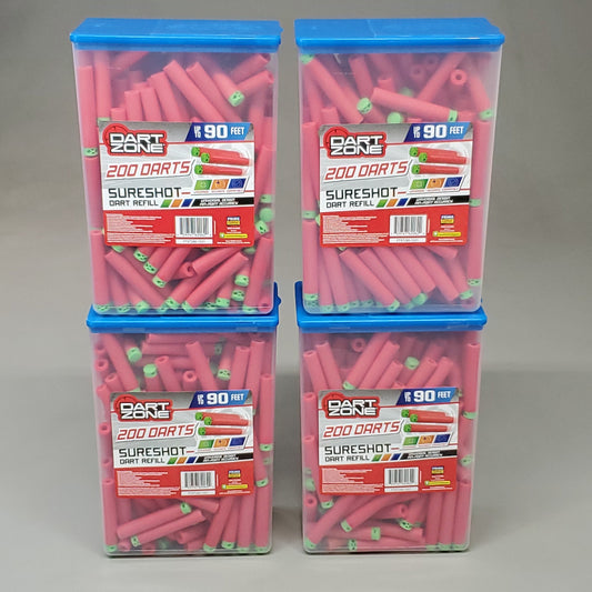PRIME TIME DART ZONE SureShot Dart Refill 800 Darts PTXT280-1021 (New)