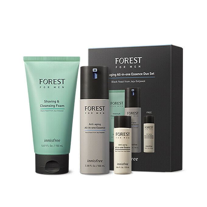 [US STOCK] Innisfree forest for men All-in-one Duo set - Anti-aging +++ FREE GIFT