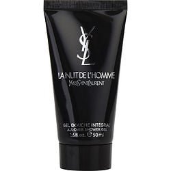 LA NUIT DE L'HOMME YVES SAINT LAURENT by Yves Saint Laurent (MEN) - ALL OVER SHOWER GEL 1.6 OZ