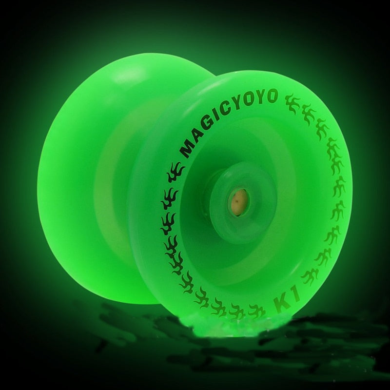 Magic Yoyo K1 Luminous Professional Yo-Yo Custom Plastic Multi-Color Yo-Yo Children Classic Toys