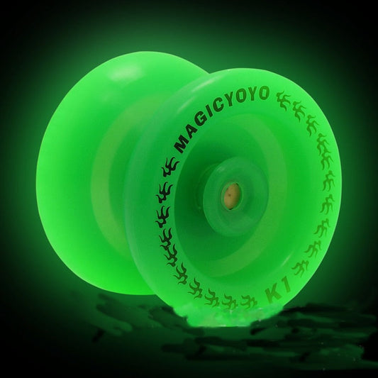 Magic Yoyo K1 Luminous Professional Yo-Yo Custom Plastic Multi-Color Yo-Yo Children Classic Toys