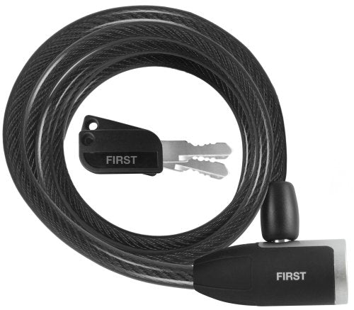 WordLock MatchKey Bike Lock, Black, 10mm/5-Feet