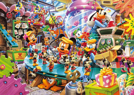 Tenyo 300pc Disney Mickey's Toy Factory Jigsaw Puzzle 30.5x43cm