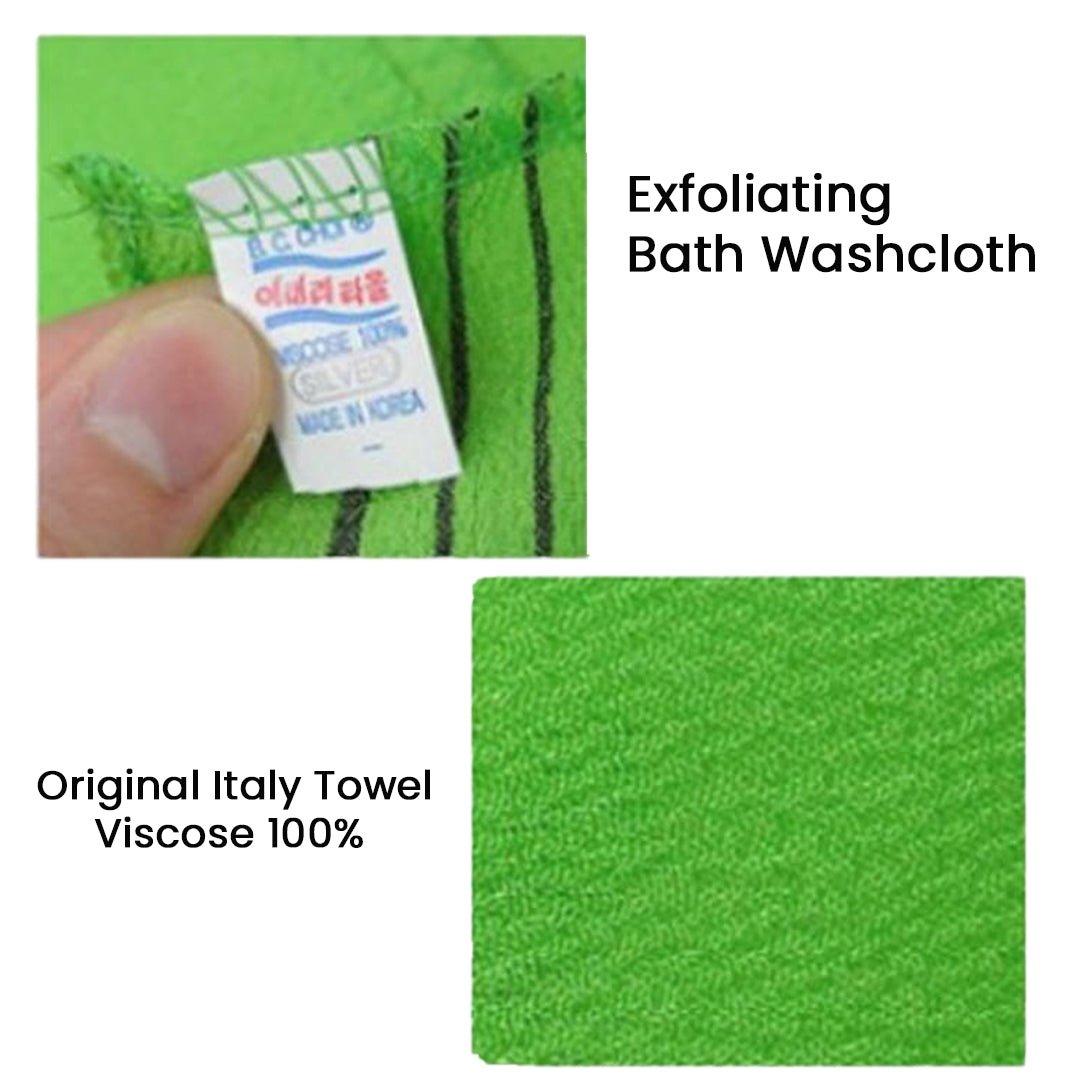 [GOLDSANGSA] Original Italy Towel Exfoliating Washcloth 4PCS