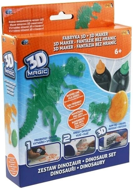 3D Maker Dinosaur Set