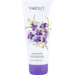 YARDLEY APRIL VIOLETS EXFOLIATING by  (WOMEN) - BODY SCRUB 6.8 OZ