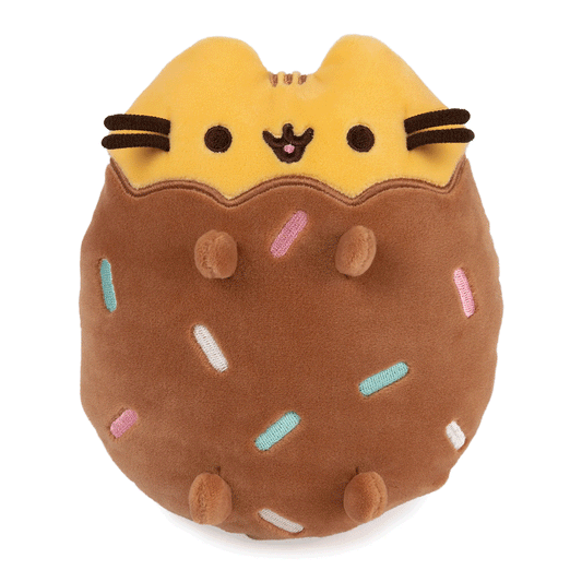 GUND Pusheen Chocolate Dipped Cookie Squisheen 6" Plush Toy