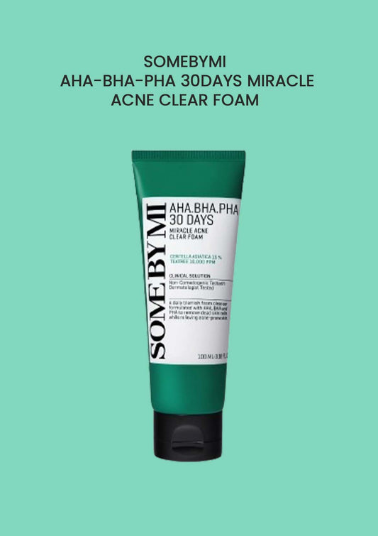 (SOMEBYMI) AHA-BHA-PHA 30days Miracle Acne Clear Foam 100ml