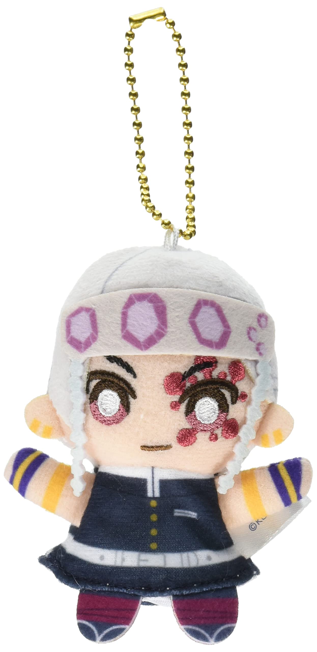 BANDAI Finger Doll Mascot Tengen Uzui Demon Slayer: Kimetsu No Yaiba