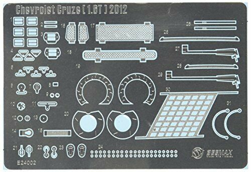 Beemax , Aoshima Detail Up Parts For Chevrolet Cruze Wtcc