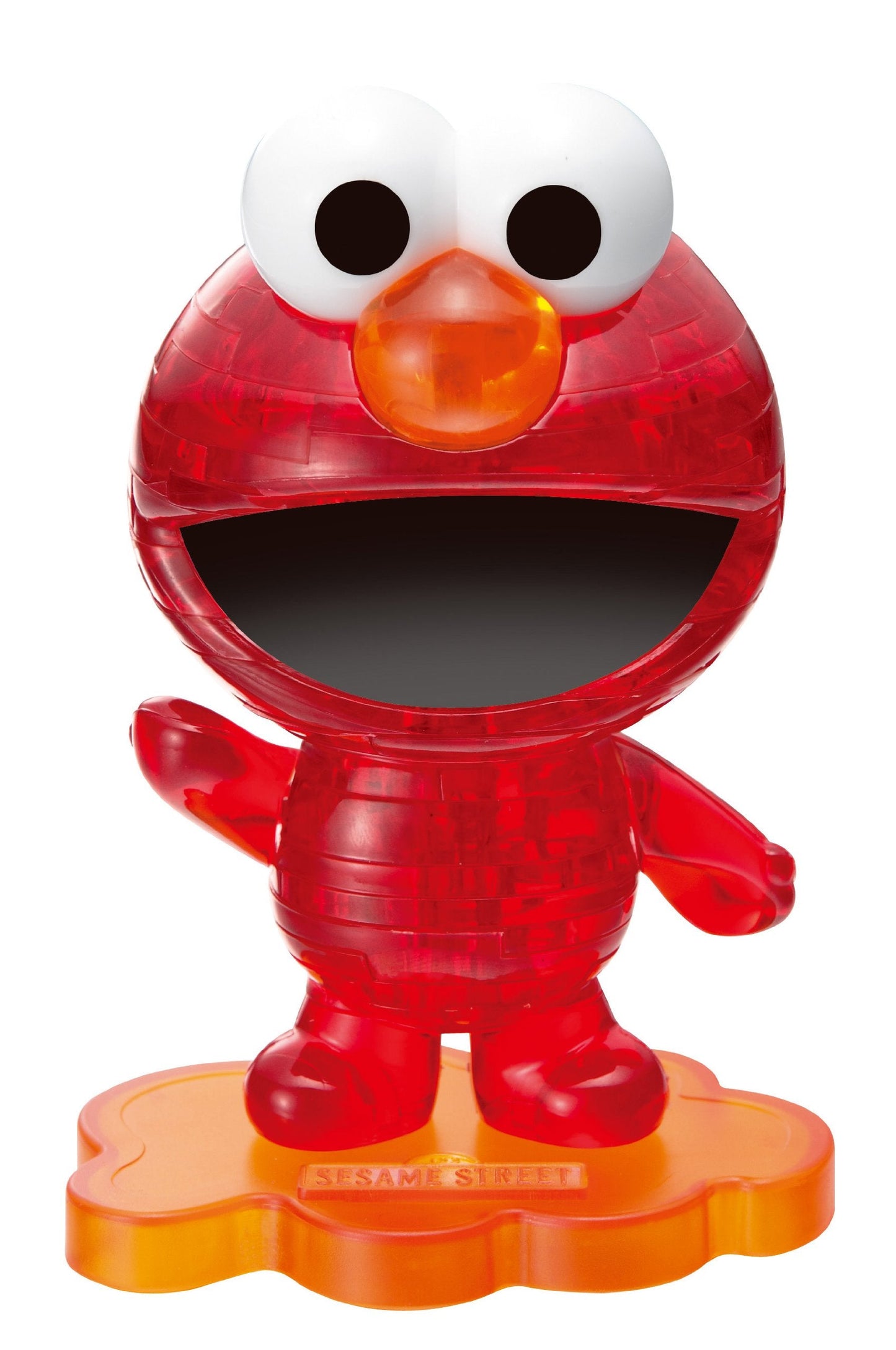 Beverly Crystal 3D Puzzle 50129 Sesame Street Elmo Red 3D Plastic Puzzle Block Toys
