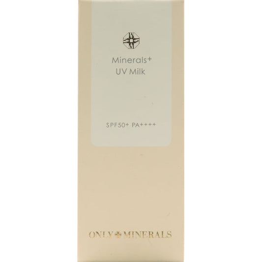 Only Minerals Mineral+ UV Milk SPF50+ PA++++ 28ml - Mineral Sun Protector From Japan
