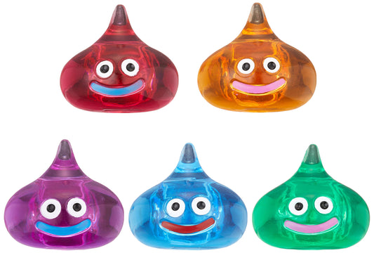 Square Enix Dragon Quest Smile Slime Clear Magnet Set Of 5 Smile Slime Clear Magnet