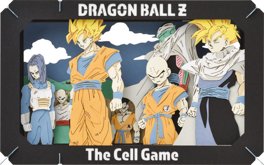 Ensky Dragon Ball Z Pt-L36 Cell Game Approx. H100 X W160 X D42Mm Made Of Paper