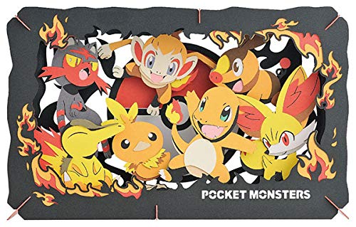 ENSKY Paper Theater Pt-L07 Pokemon Type Fire