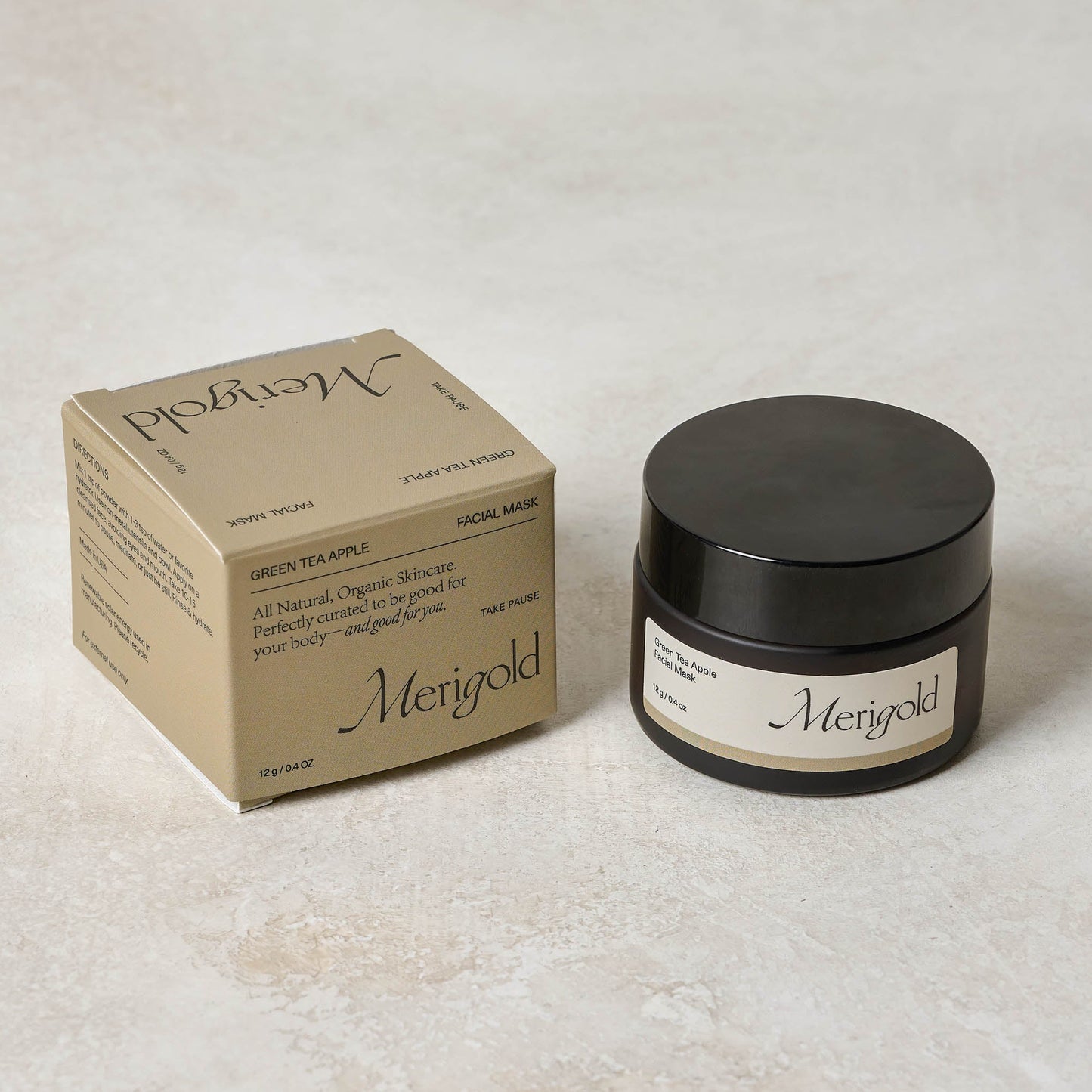 Merigold Green Tea Apple Facial Mask