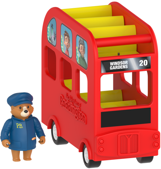 PADDINGTON - Double-Decker Play Bus with Figure