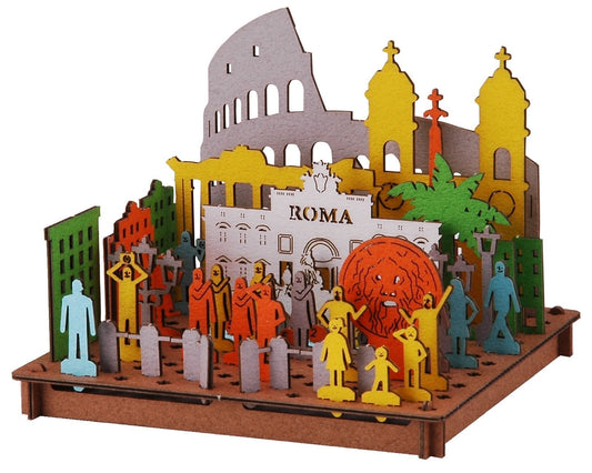 HACOMO Pusupusu Paper Craft Rome