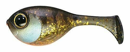 Jackall Worm Baby Della Ball Gold Flash Gill.