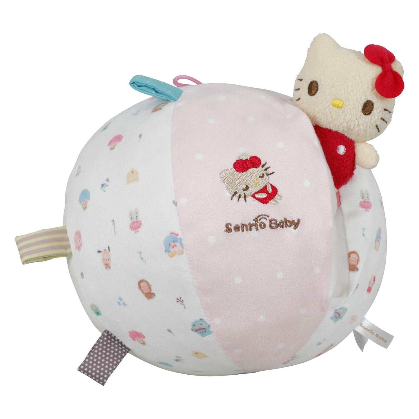 KAWADA Sanrio Baby My First Ball W/ Rattle
