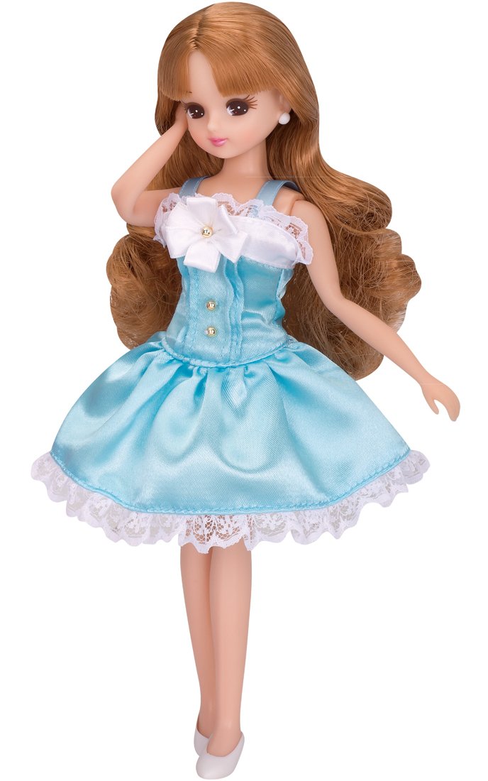 TAKARA TOMY Licca Doll Lovely Ribbon Blue Dress Doll Not Included  839378