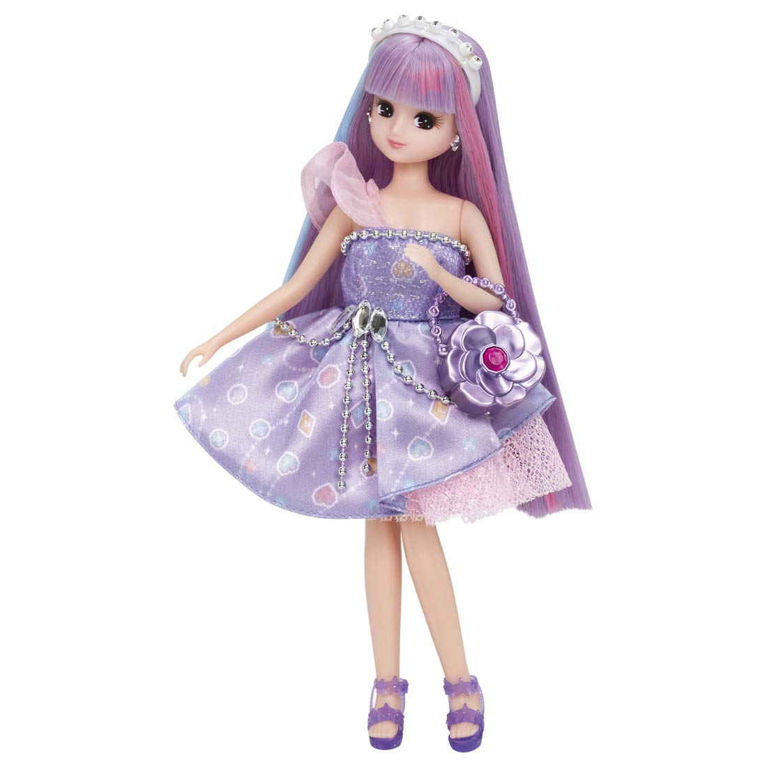 TAKARA TOMY Licca Doll Dream Colored Dress Set Dream Jewel